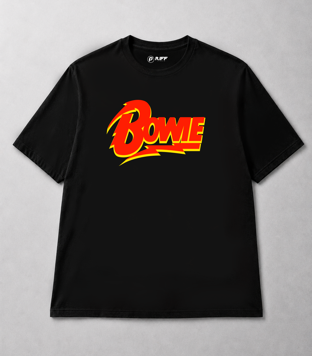 Camiseta BOWIE preto RIFF STUDIO