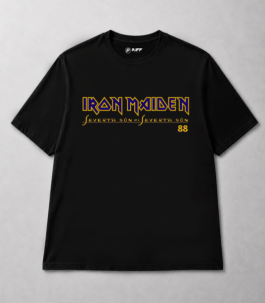 Camiseta IRON MAIDEN 7 Son 88 preto RIFF STUDIO
