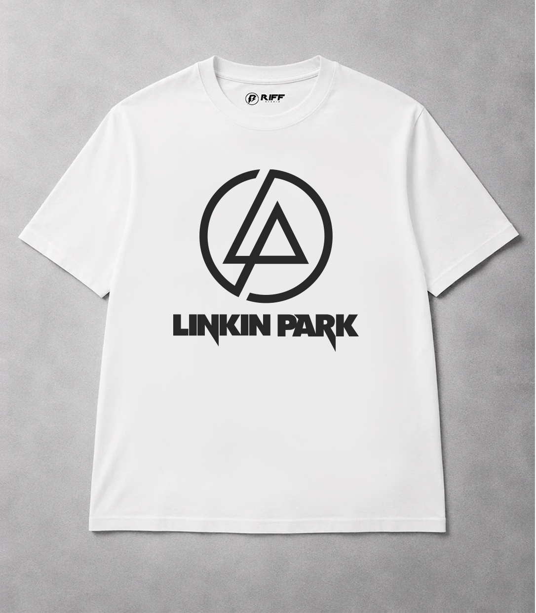 Camiseta LINKIN PARK branca RIFF STUDIO