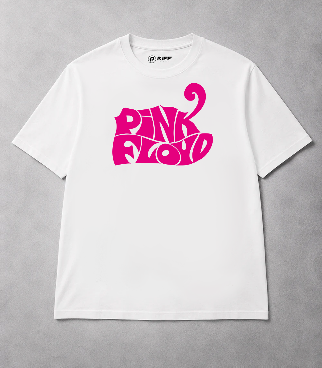 Camiseta PINK FLOYD branco RIFF STUDIO