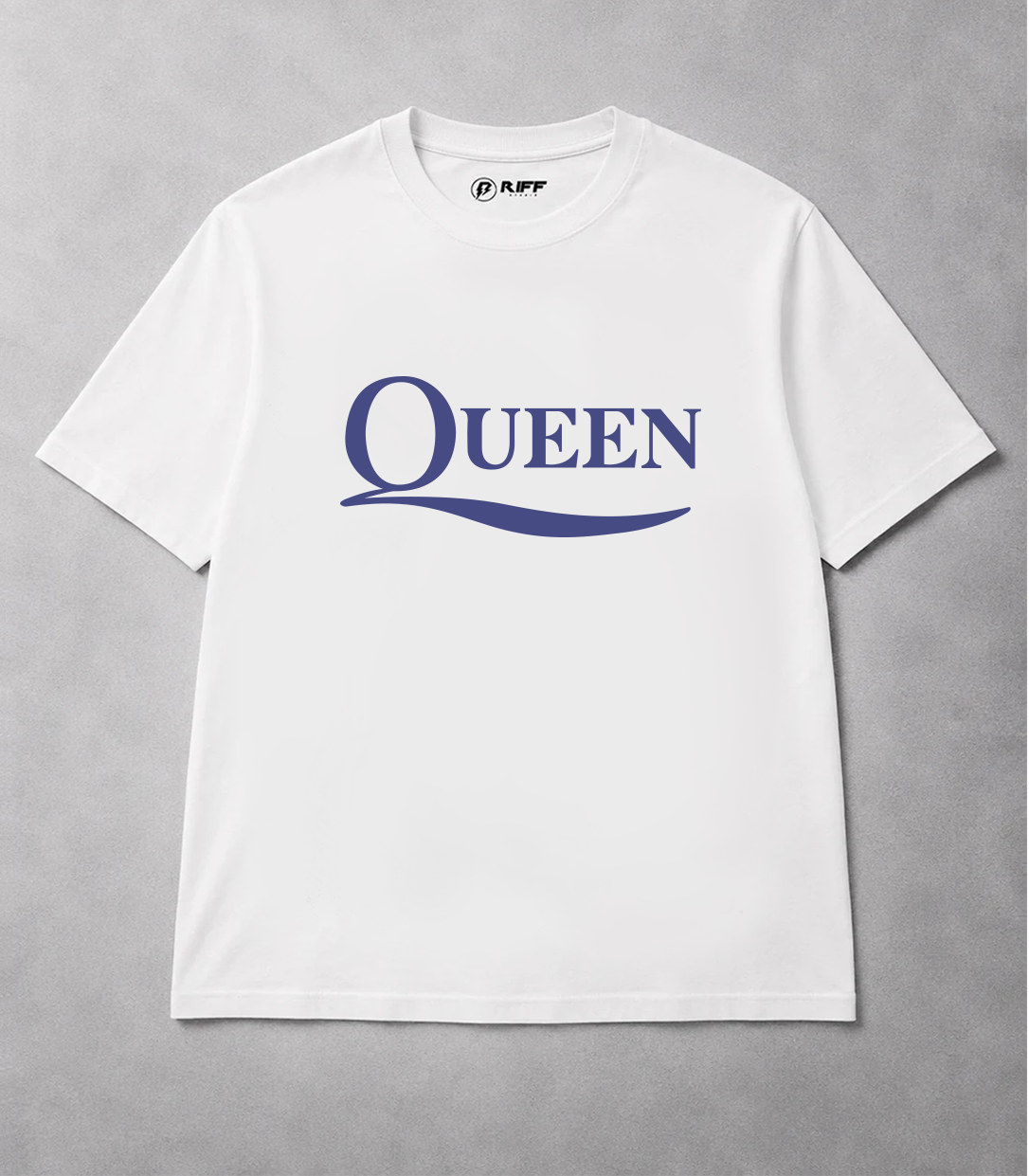 Camiseta QUEEN Vintage branco RIFF STUDIO