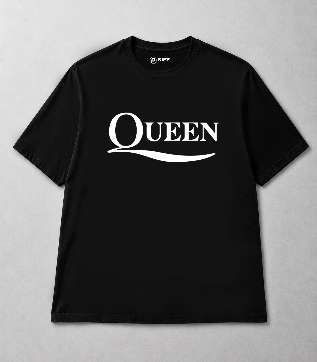 Camiseta QUEEN Vintage preto RIFF STUDIO