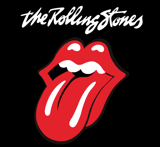 Camiseta Infantil Rolling Stones Preta RIFF STUDIO