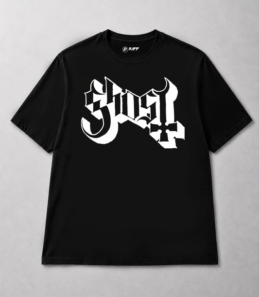 Camiseta GHOST preto RIFF STUDIO