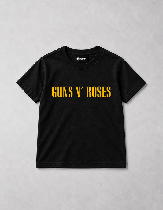 Camiseta Infantil Guns N' Roses Preta RIFF STUDIO