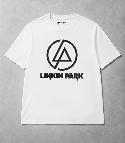 Camiseta LINKIN PARK branca RIFF STUDIO