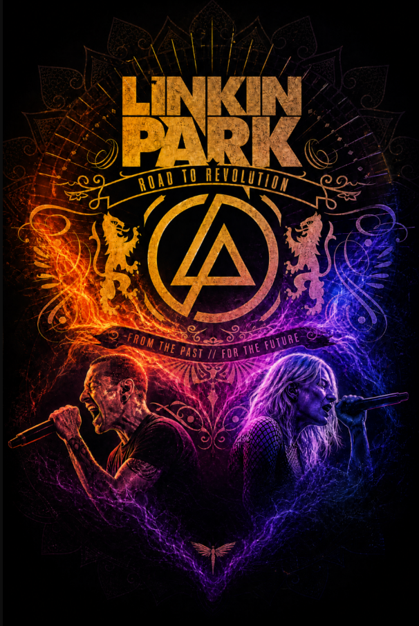 Camiseta Linkin Park From The Past For The Future Preta RIFF STUDIO