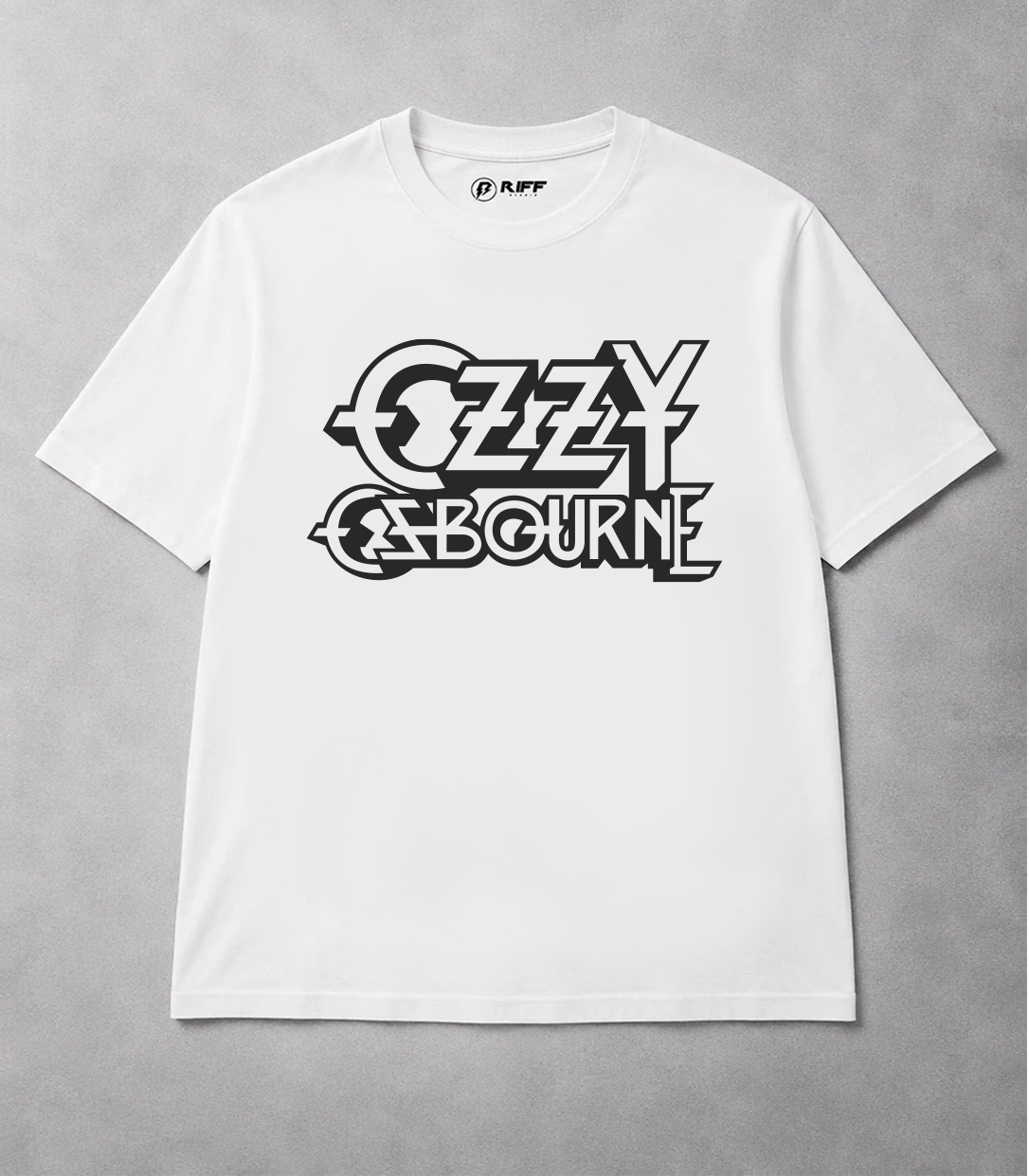 Camiseta OZZY OSBOURNE branco RIFF STUDIO