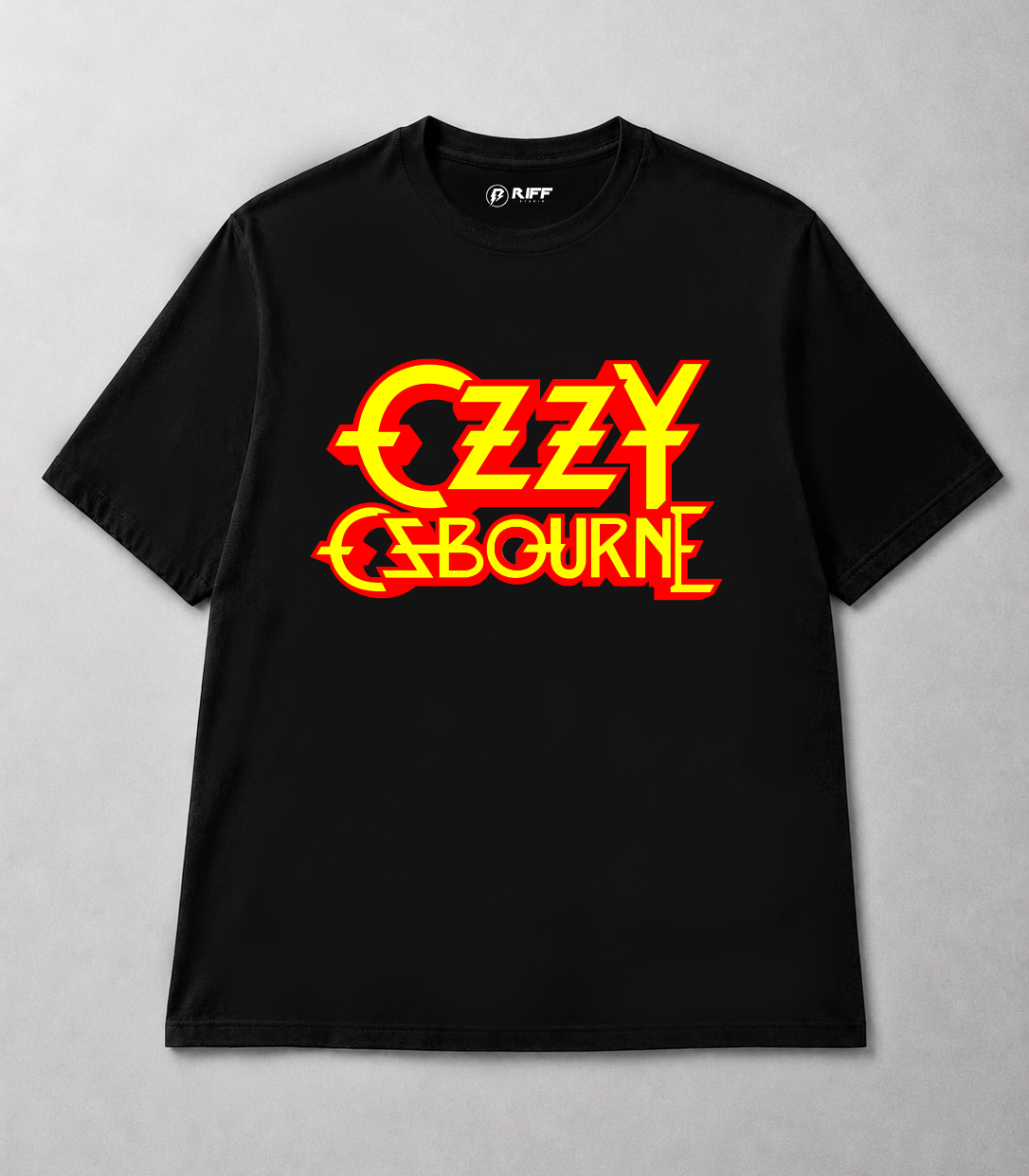 Camiseta OZZY OSBOURNE preto RIFF STUDIO