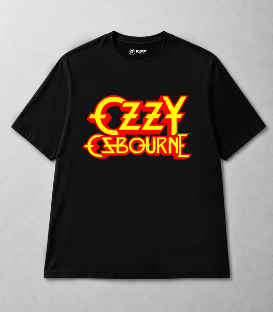 Camiseta OZZY OSBOURNE preto RIFF STUDIO