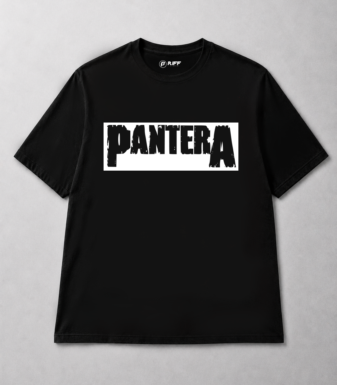Camiseta PANTERA preta RIFF STUDIO