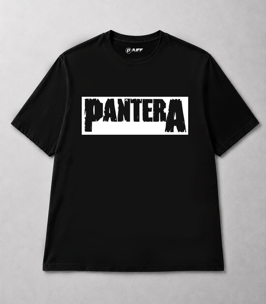 Camiseta PANTERA preta RIFF STUDIO