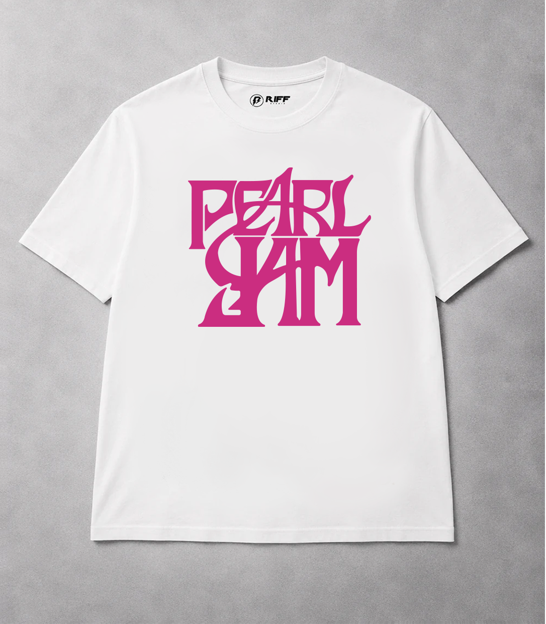 Camiseta PEARL JAM branco RIFF STUDIO