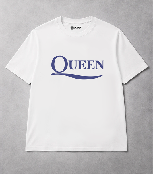 Camiseta QUEEN Vintage branco RIFF STUDIO