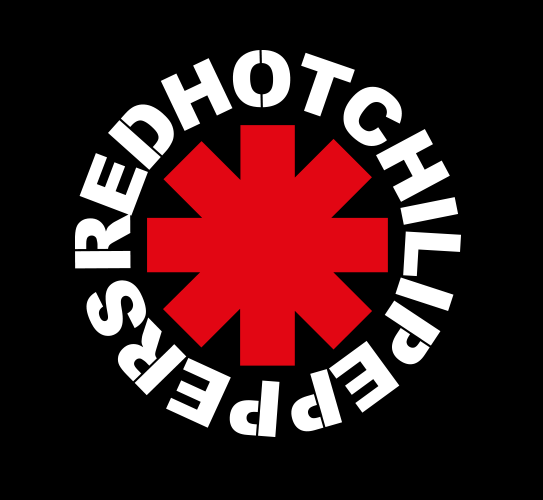 Camiseta Infantil Red Hot Chilli Peppers Preta RIFF STUDIO