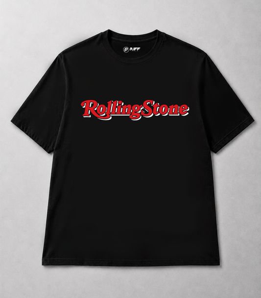 Camiseta ROLLING STONE preto RIFF STUDIO