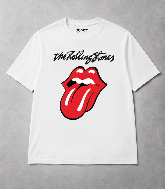 Camiseta THE ROLLING STONES Icon branco RIFF STUDIO
