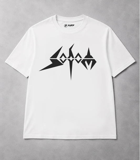 Camiseta SODOM branco RIFF STUDIO