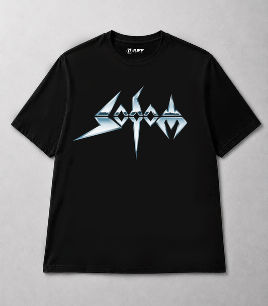 Camiseta SODOM preto RIFF STUDIO
