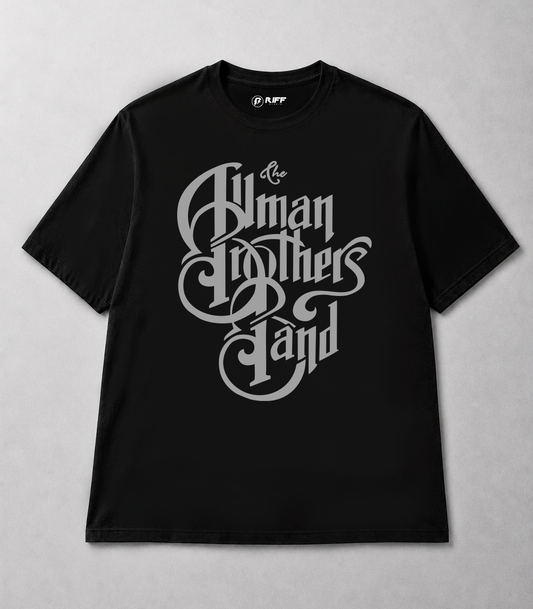 Camiseta THE ALLMAN BROTHERS BAND preto RIFF STUDIO