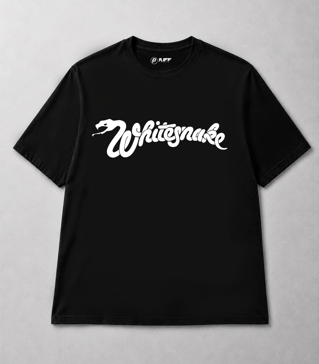 Camiseta WHITESNAKE preto RIFF STUDIO