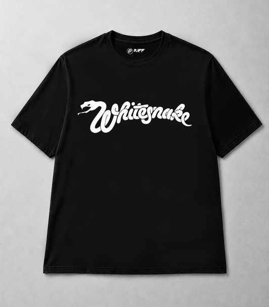 Camiseta WHITESNAKE preto RIFF STUDIO