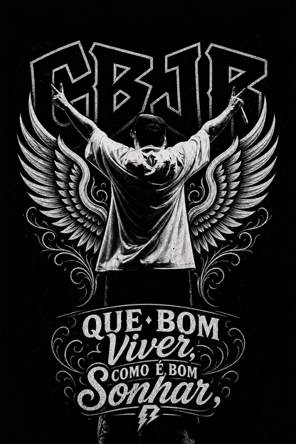 Camiseta Charlie Brown Jr Chorão Preta RIFF STUDIO