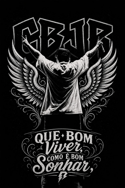 Camiseta Infantil Charlie Brown Jr Chorão Preta RIFF STUDIO