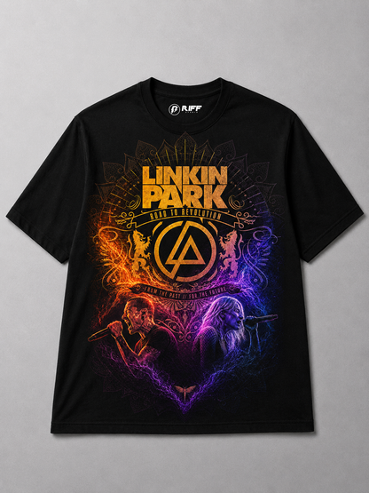 Camiseta Linkin Park From The Past For The Future Preta RIFF STUDIO