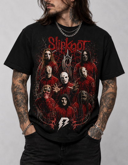 Camiseta Slipknot (sic)est Stadium Preta RIFF STUDIO
