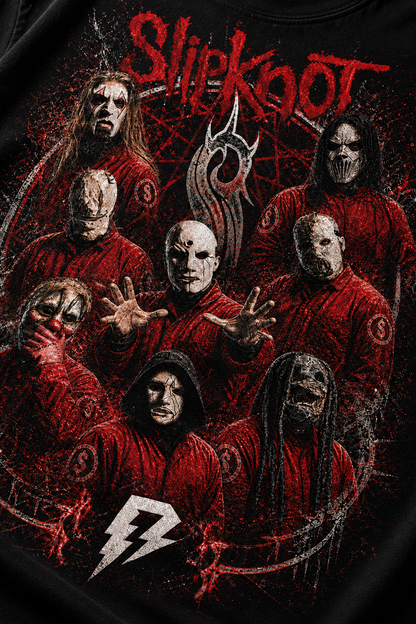 Camiseta Slipknot (sic)est Stadium Preta RIFF STUDIO