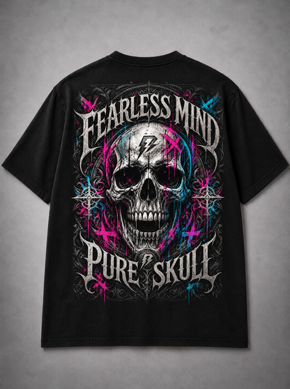 Camiseta Pure Skull Preta RIFF STUDIO