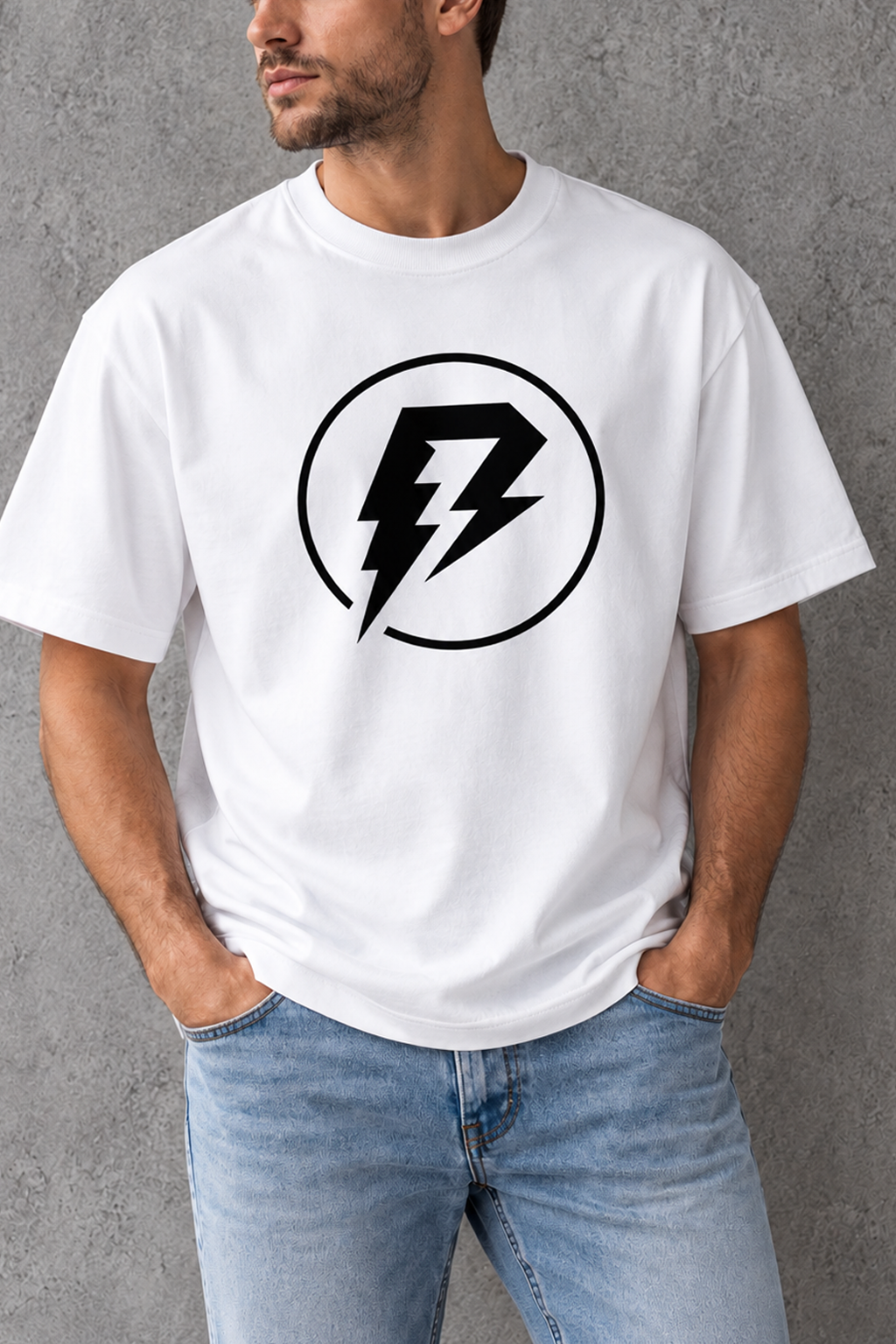 RIFF STUDIO Camiseta Branca Raio