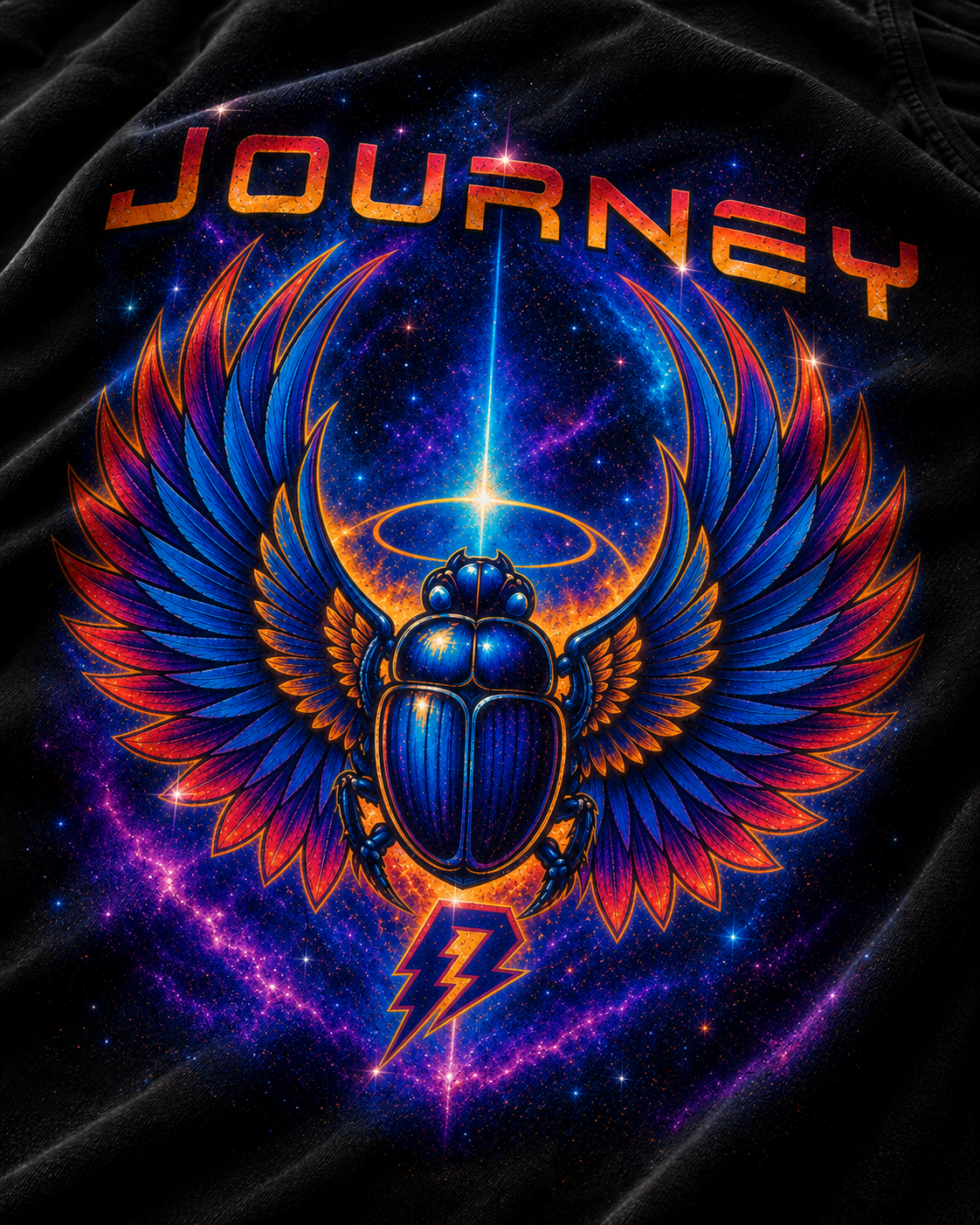 Camiseta Journey Preta RIFF STUDIO