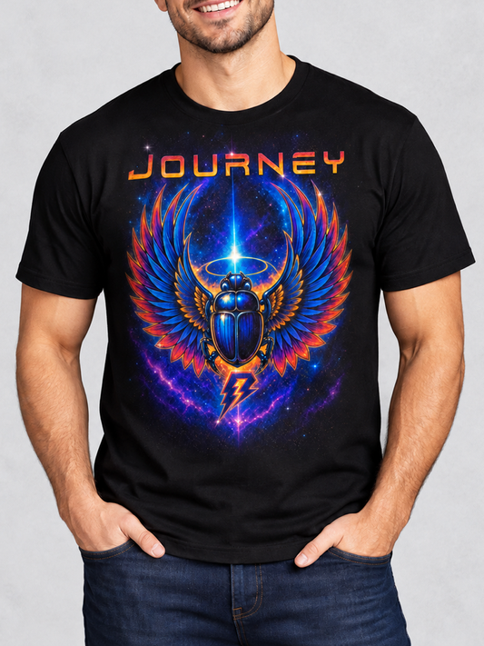 Camiseta Journey Preta RIFF STUDIO