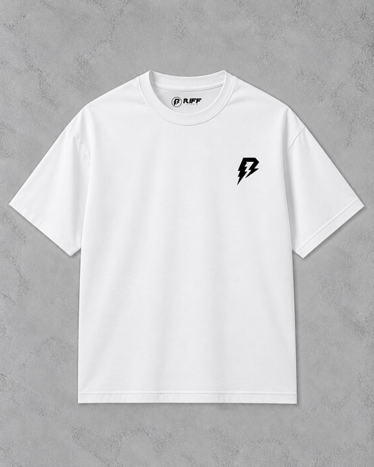RIFF STUDIO Camiseta Branca Raio Bolso
