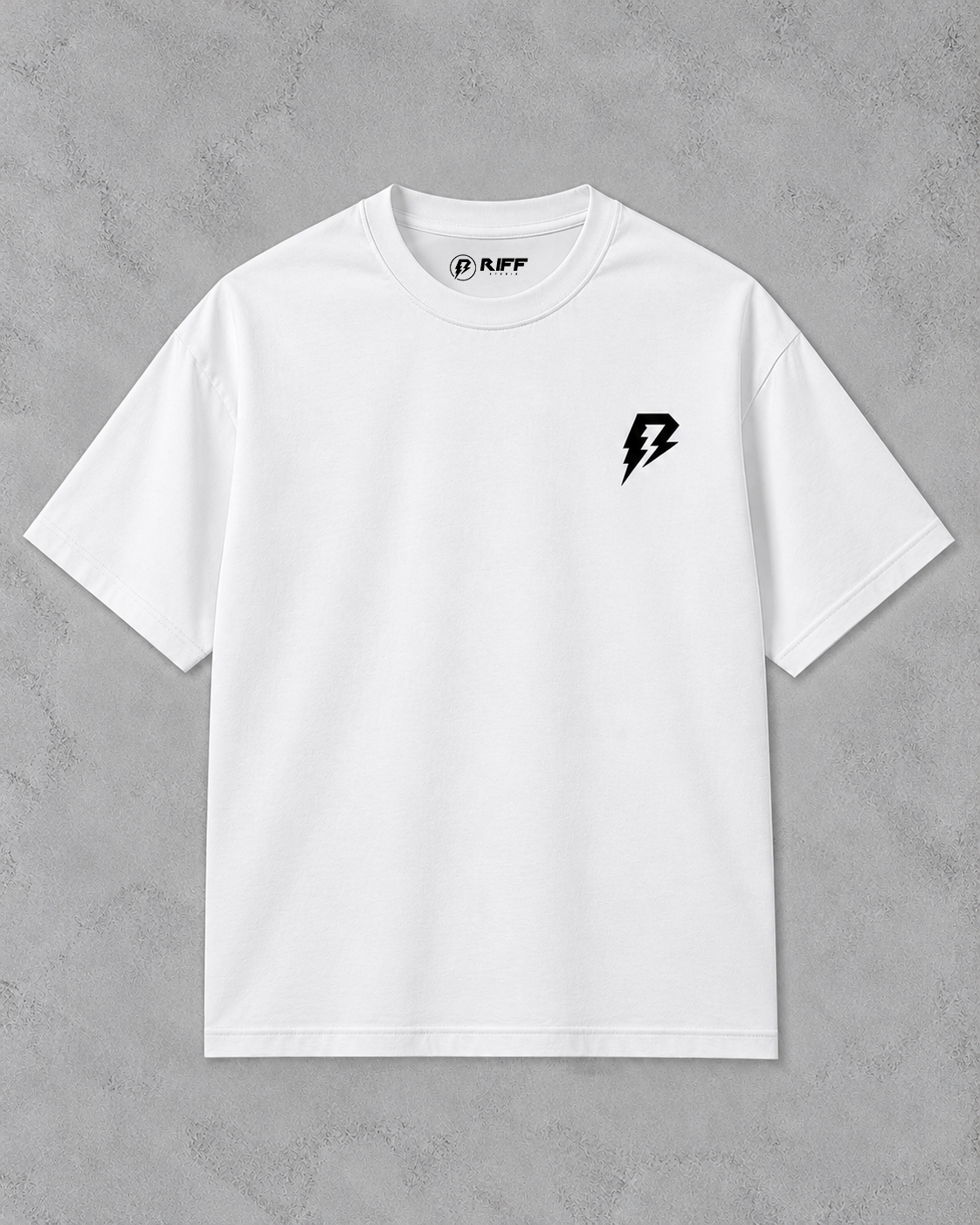 RIFF STUDIO Camiseta Branca Raio Bolso