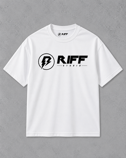 RIFF STUDIO Camiseta Branca Logo