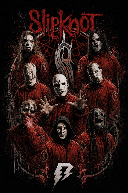 Camiseta Slipknot (sic)est Stadium Preta RIFF STUDIO